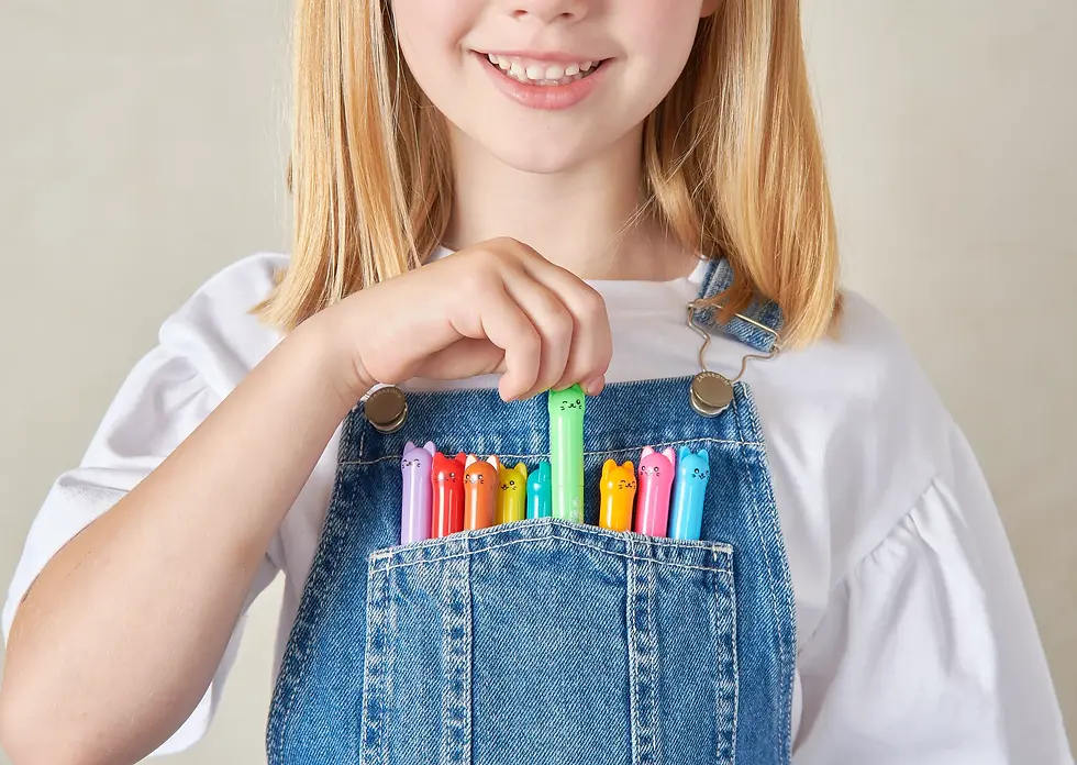 Thumbnail: Cat Parade Gel Crayons - Set of 12