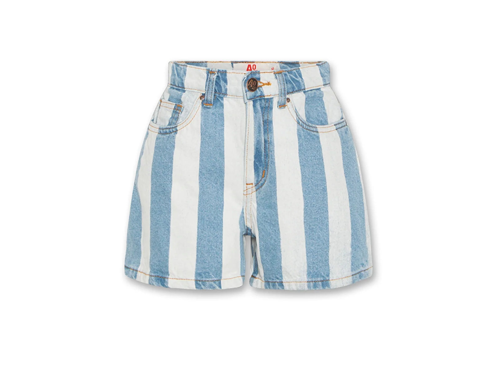 April striped shorts