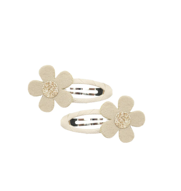 Thumbnail: Hummel hair clips Alessia | goldnugget/crepe