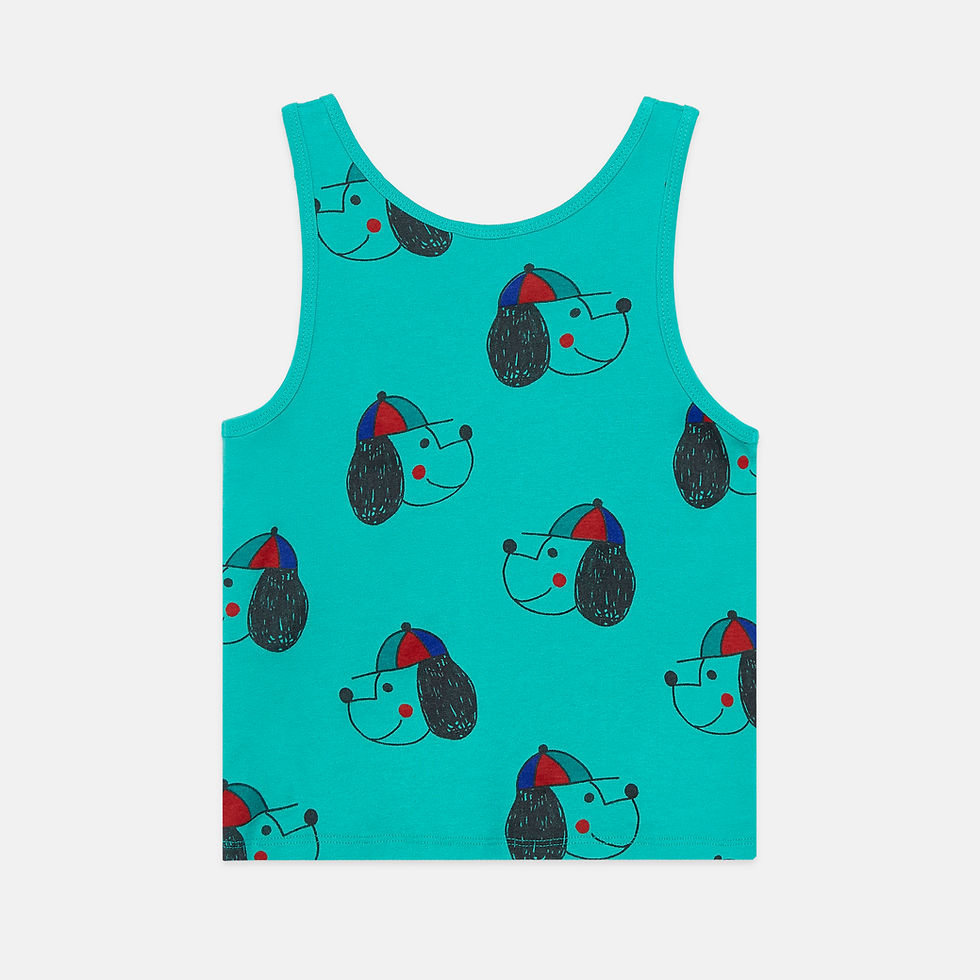 Thumbnail: Happy dog tank t-shirt