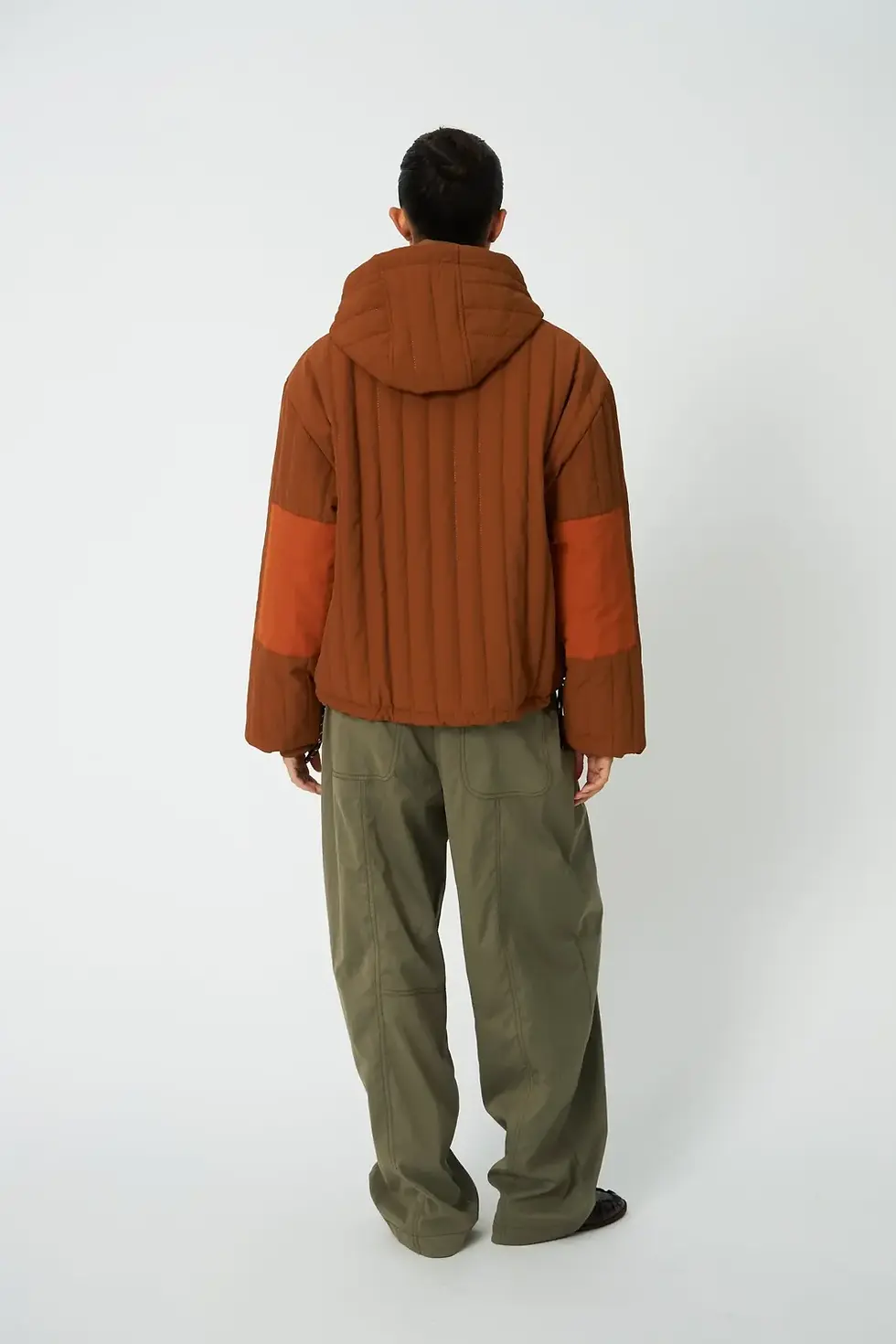 Thumbnail: Quilted Jacket - Brown