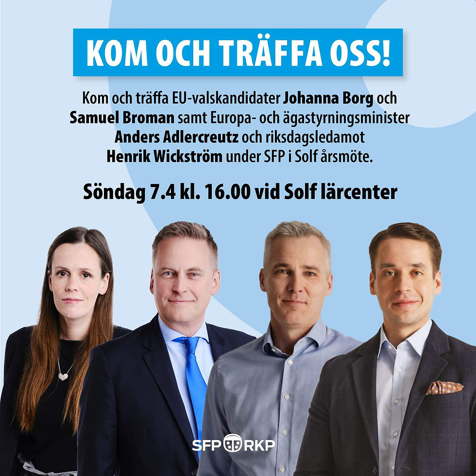 SFP i Solf årsmöte