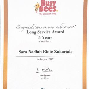 Long Service Award 