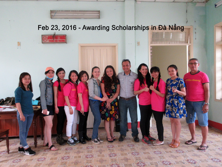 Feb 23, 2016 - Scholarship Award in Đà Nẳng,