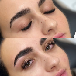 Brow Lamination and Shaping