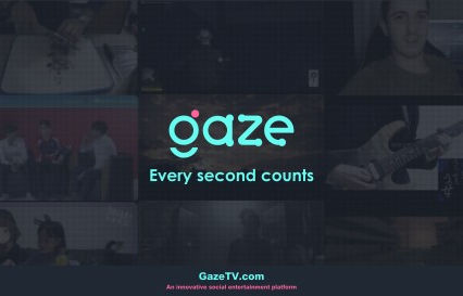 GazeTV, the platform we partnered with, had successfully launched!