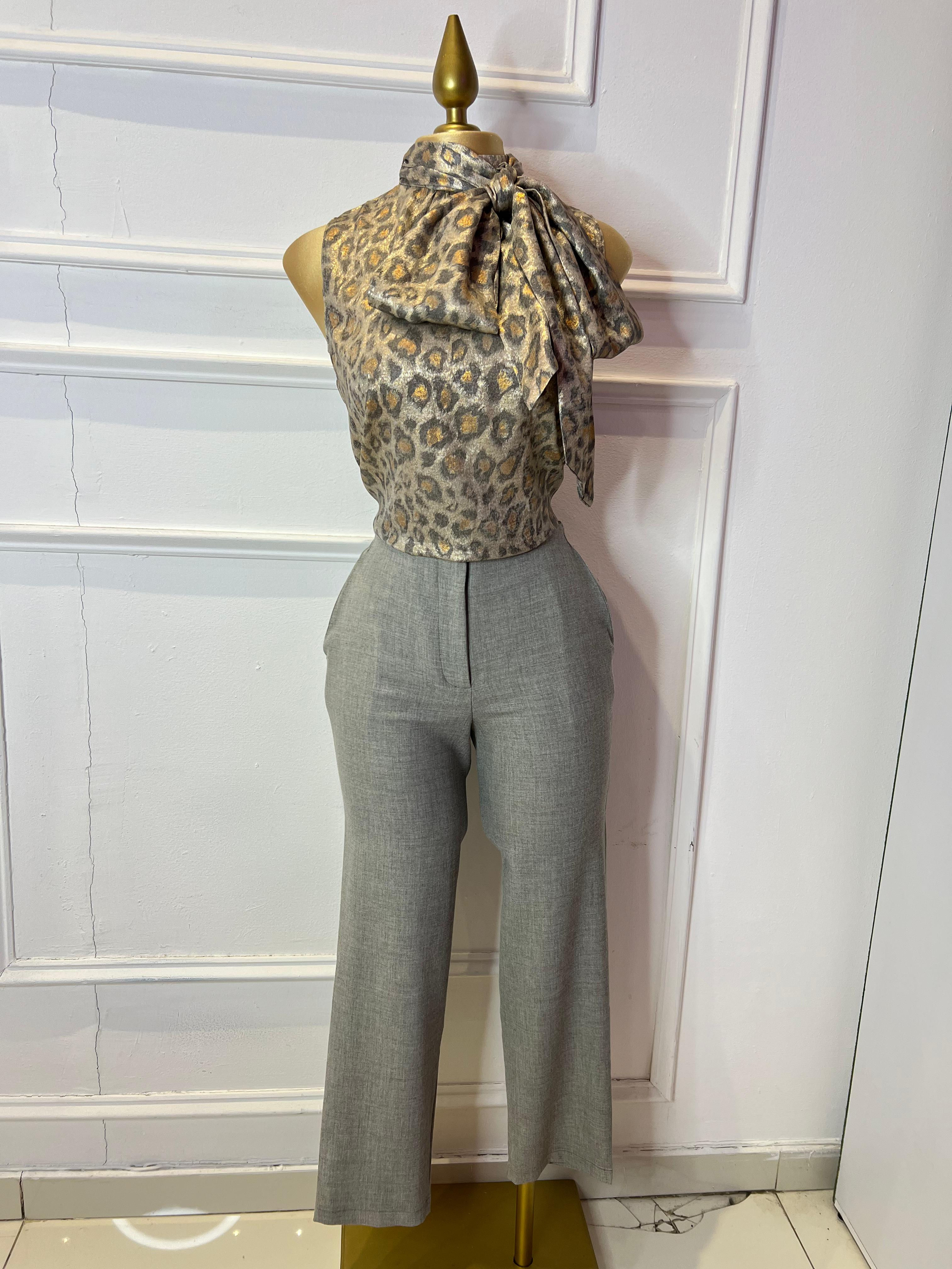 Blusa animal print s/m 