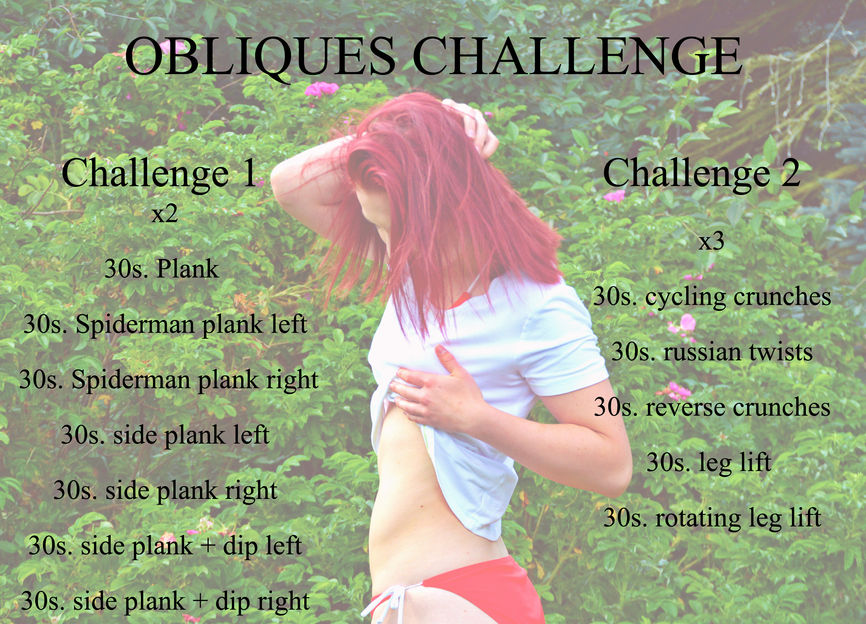 Obliques challenge!