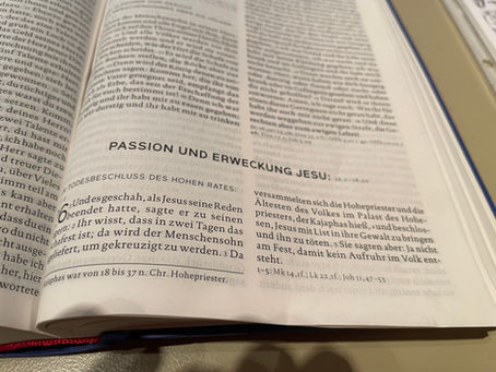 Bibelseminar am 27. März