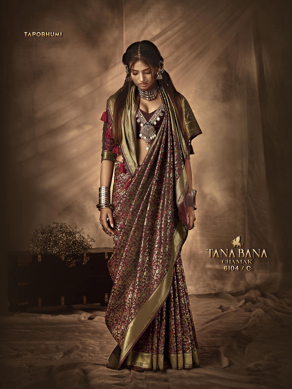 Thumbnail: chamak tana bana saree