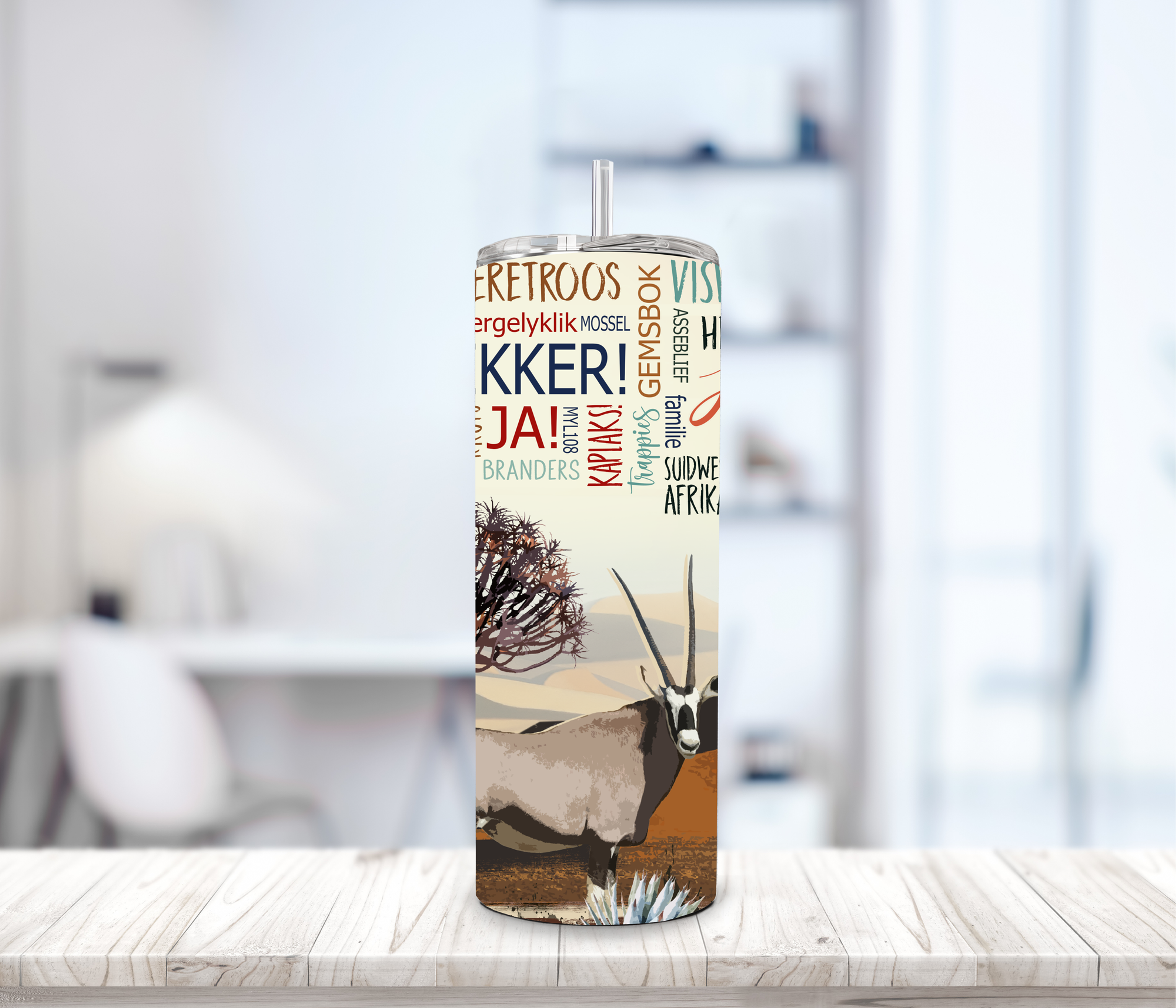 Namibian Skinny Tumbler