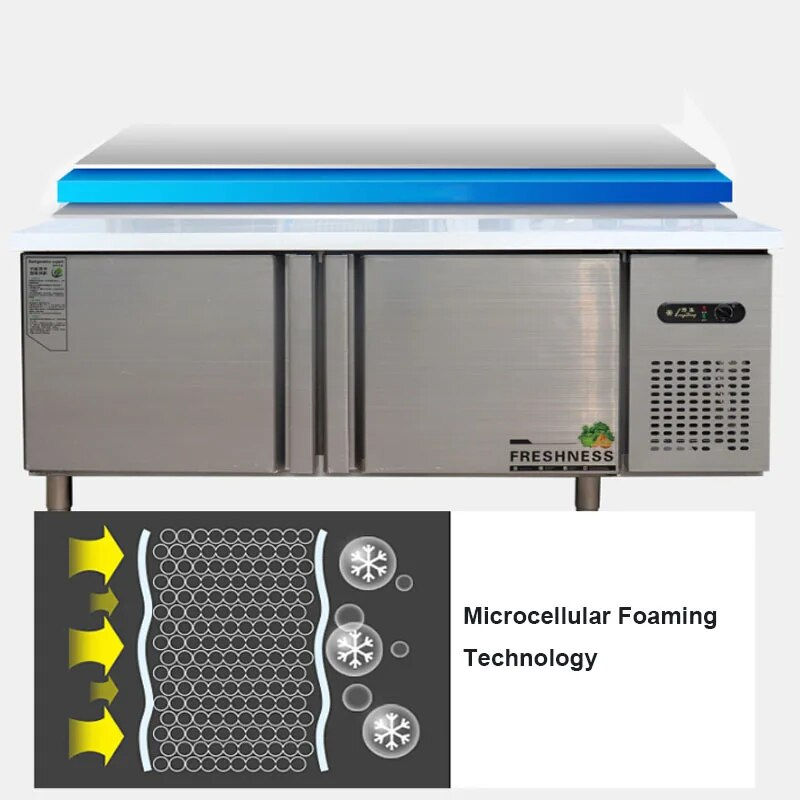 Thumbnail: Commercial Fresh-keeping refrigerated Workbench