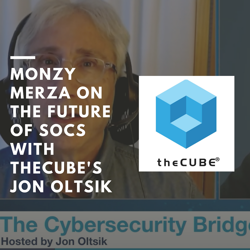Monzy Merza on the Future of Security and SOC Automation Tools with theCUBE's Jon Oltsik
