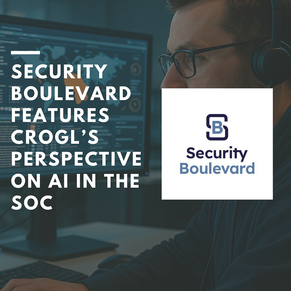 Security Boulevard Features Crogl