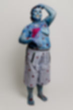 Shorts Falda Azul Cielo Sen