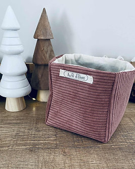 Panier de rangement - Rose