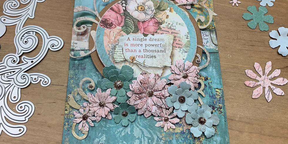 Stamperia Greeting Cards-Wonderland Paper pack