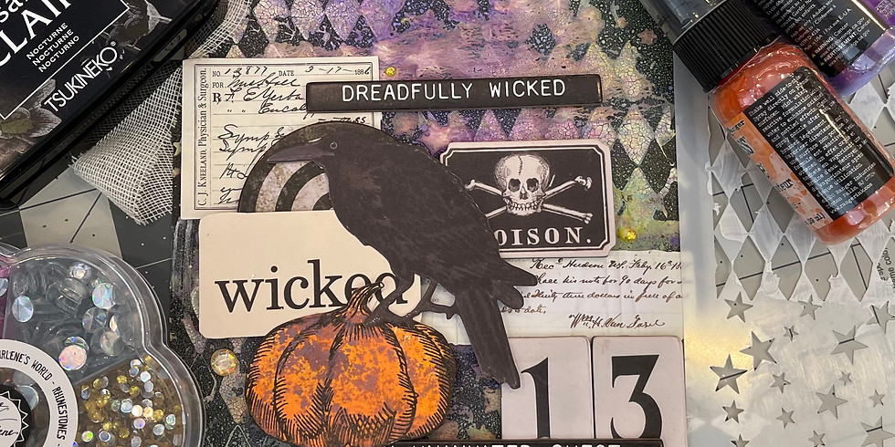 Tim Holtz Inspired Greeting Card
