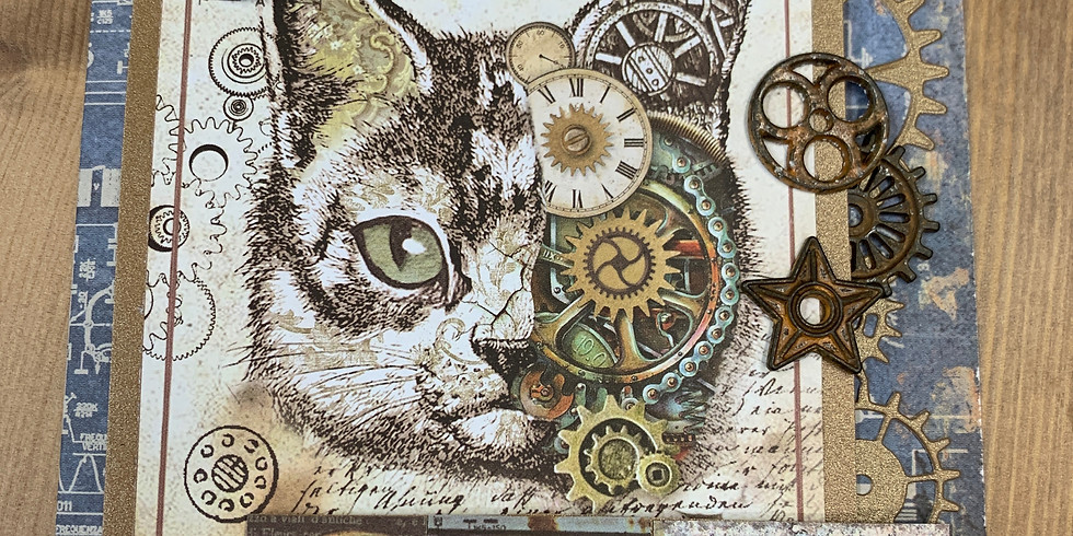 Mechanical Fantasies Steampunk Greeting Card Workshop