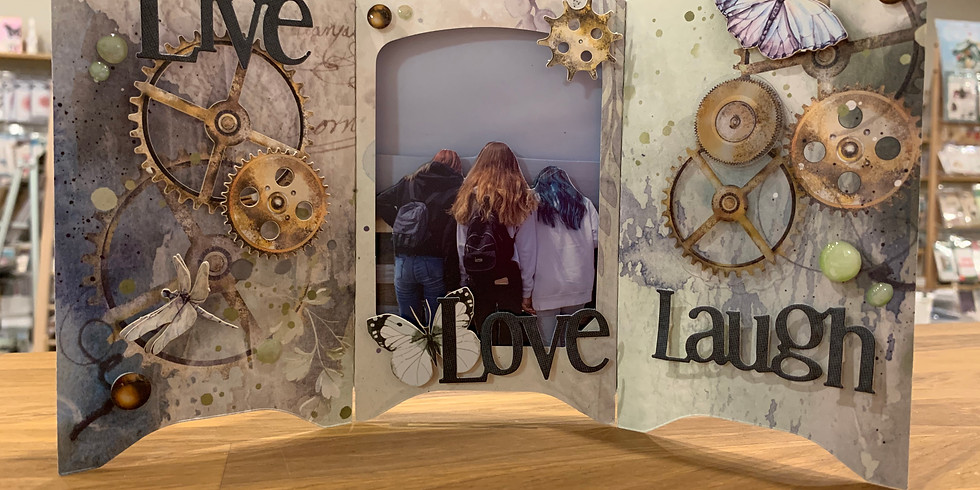 3D Photobox Triptych frame