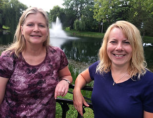Alphabet Express Staff (pictured left-to-right): Dawn Rieckmann, Owner & 4K Teacher and Leah Fisher, Assistant Teacher