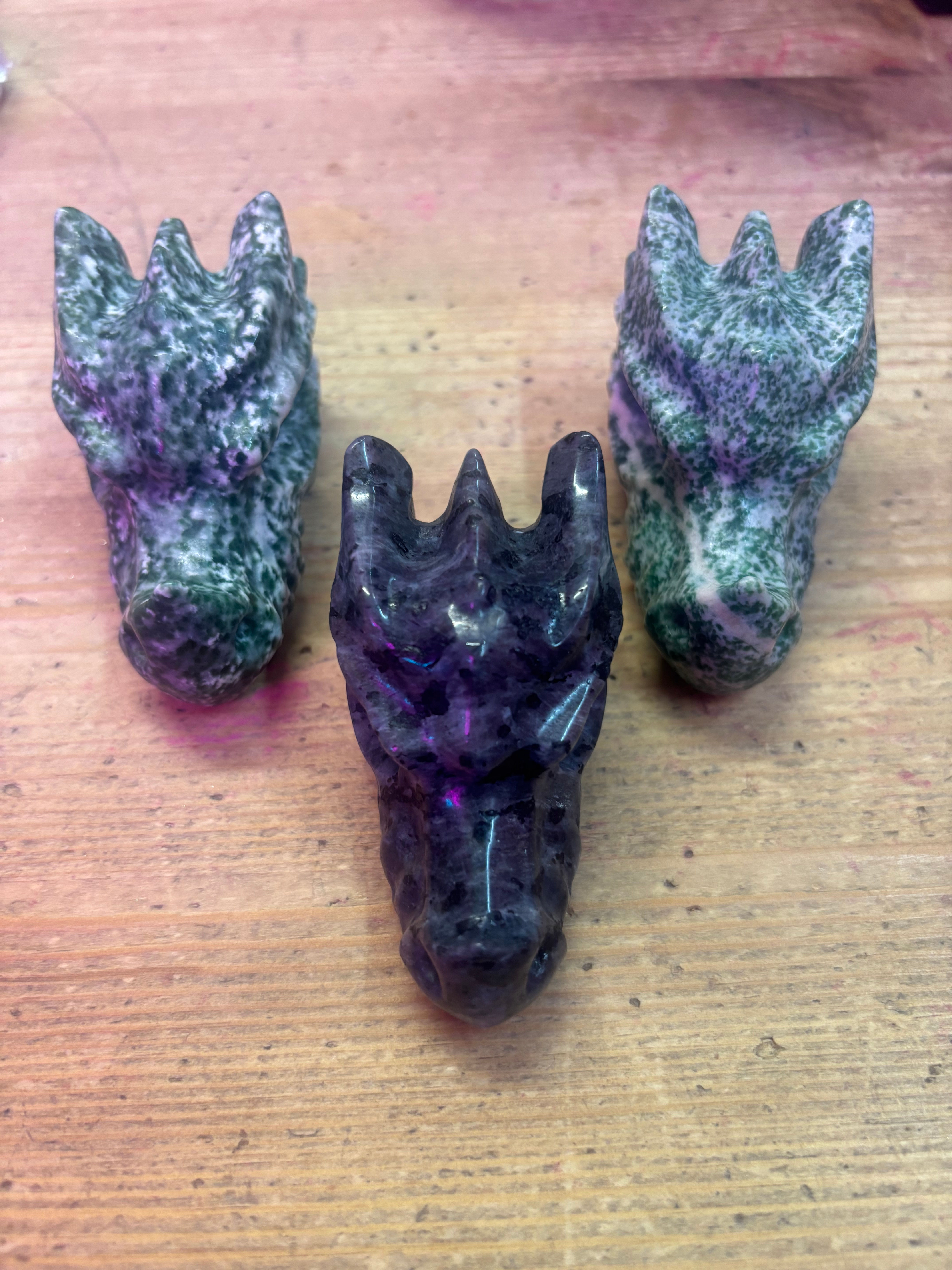 🐉 Large Dragon Crystal Carvings 🐉