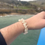 Thumbnail: Moonstone Chunky Chip Bracelet 