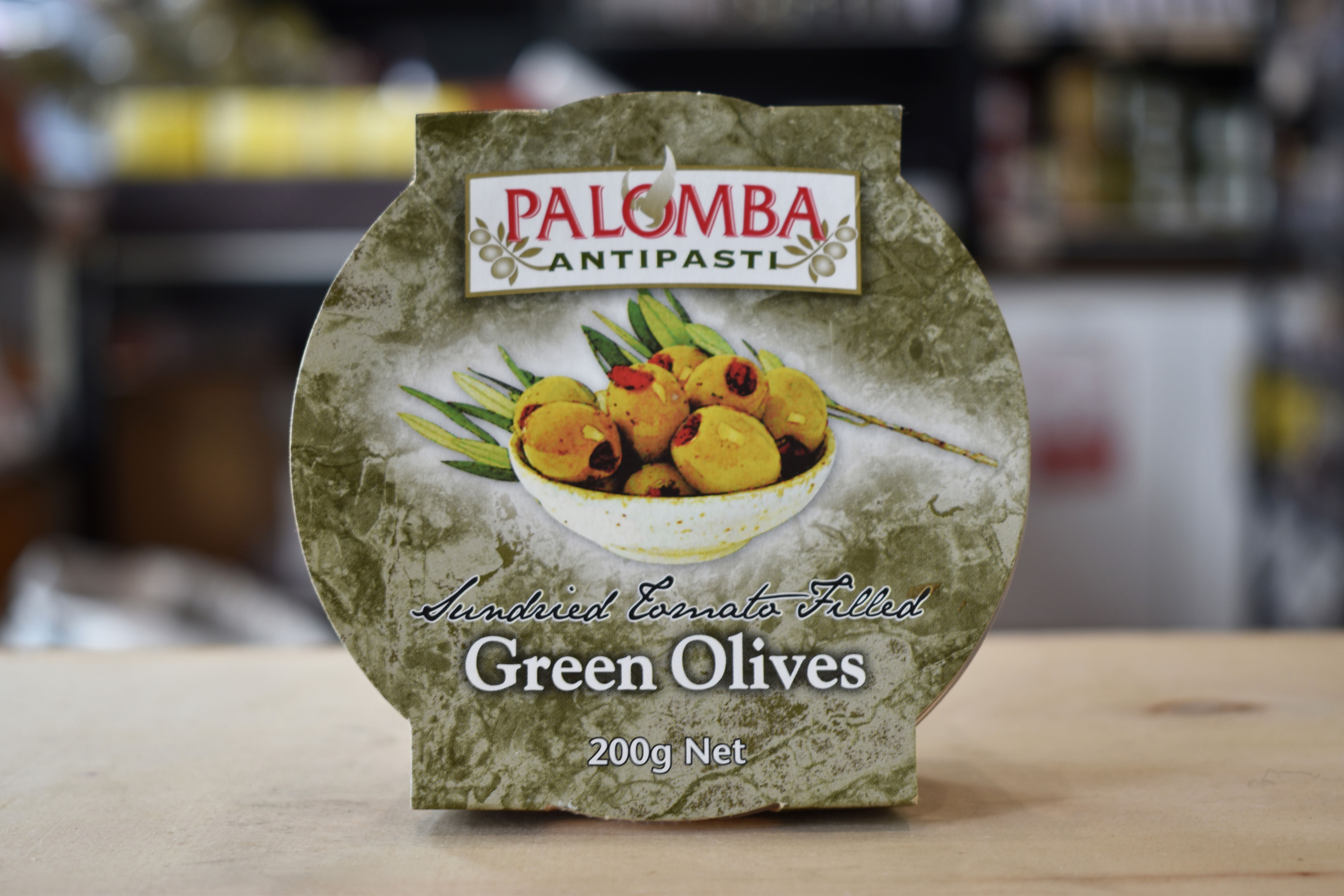 Green Olives Tomato Filled 200g