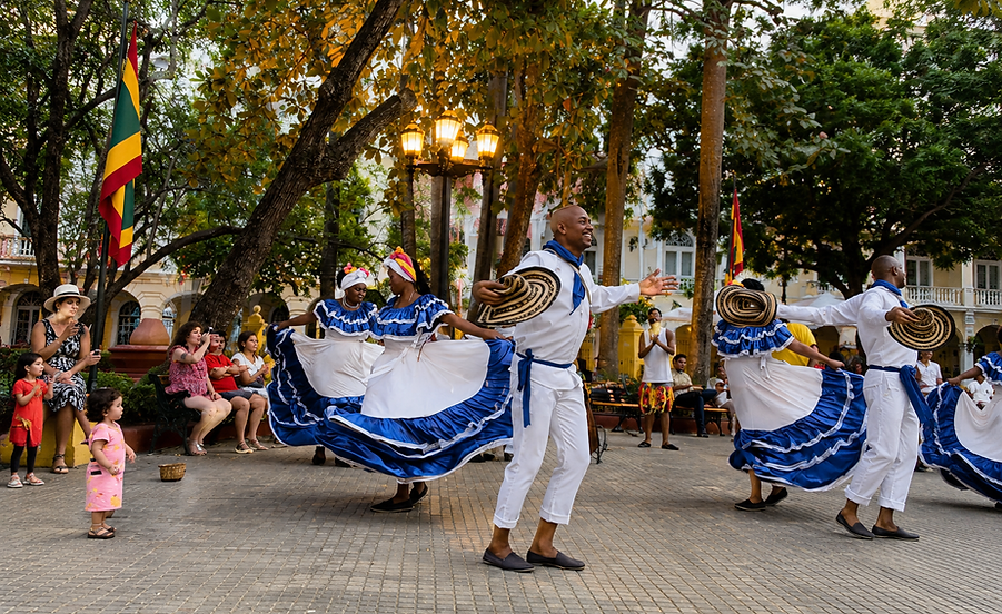 Show en el Centro histórico de la ciudad