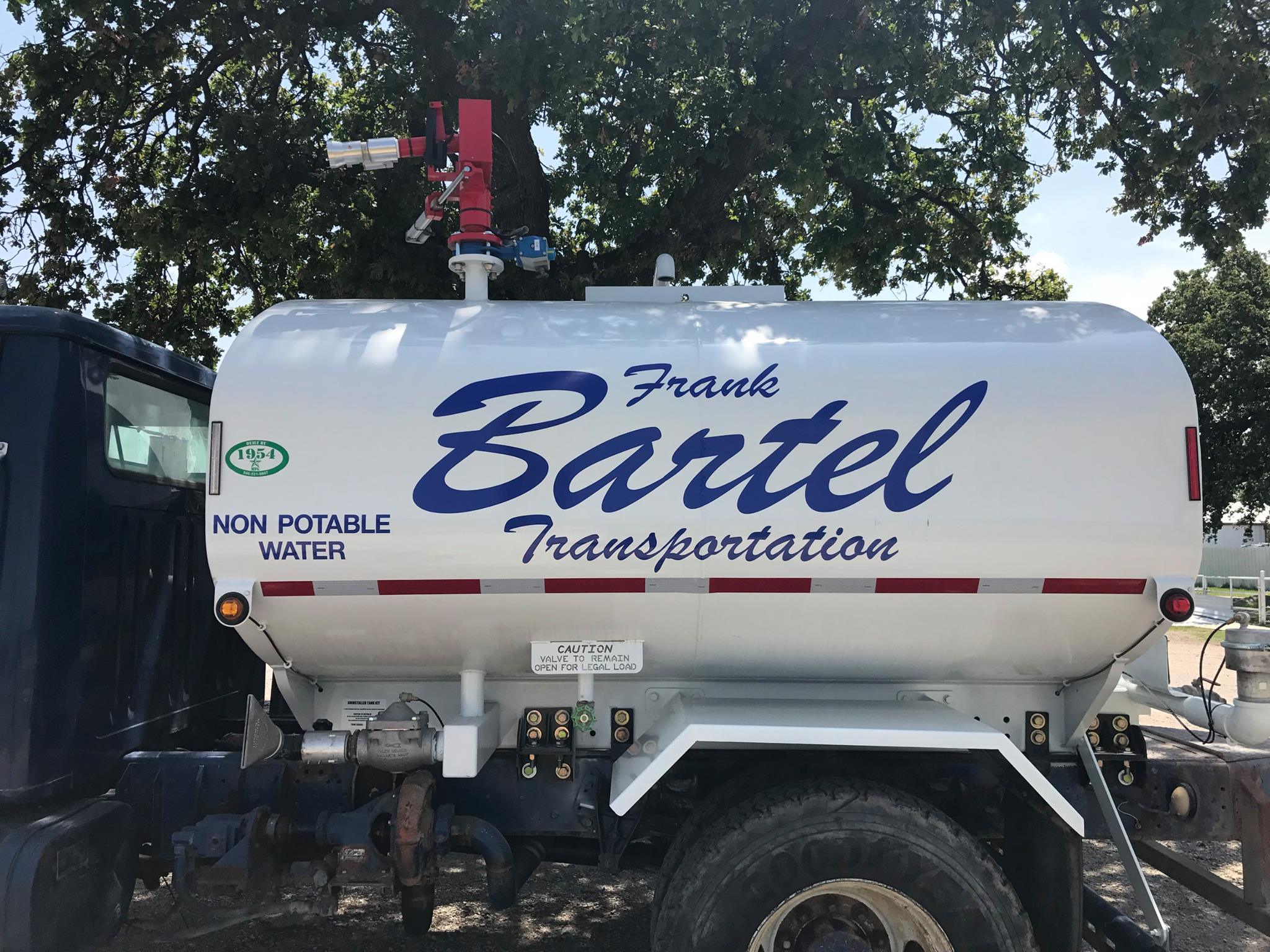 Water Truck Decals