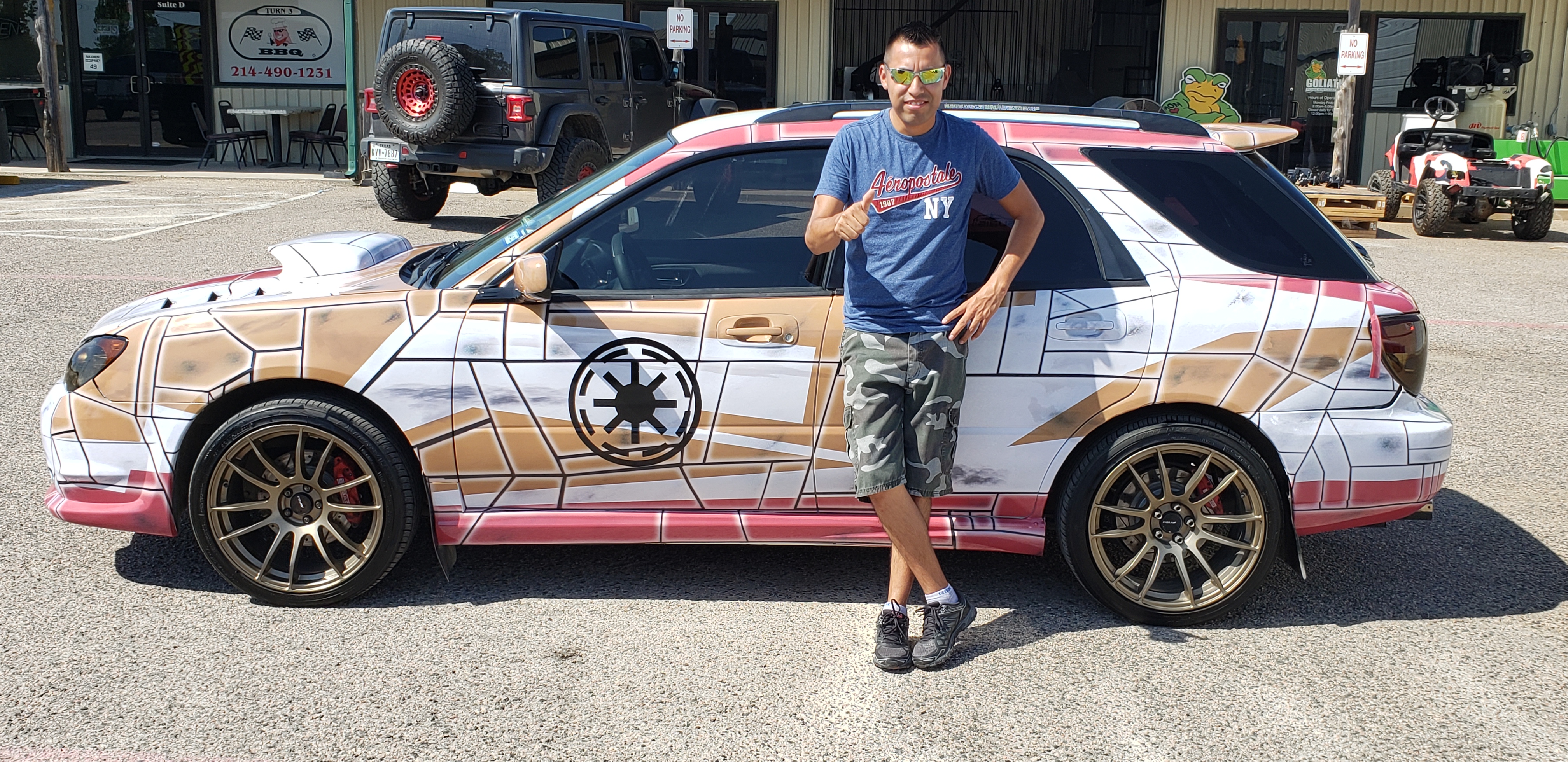 Custom Design Star Wars Wrap