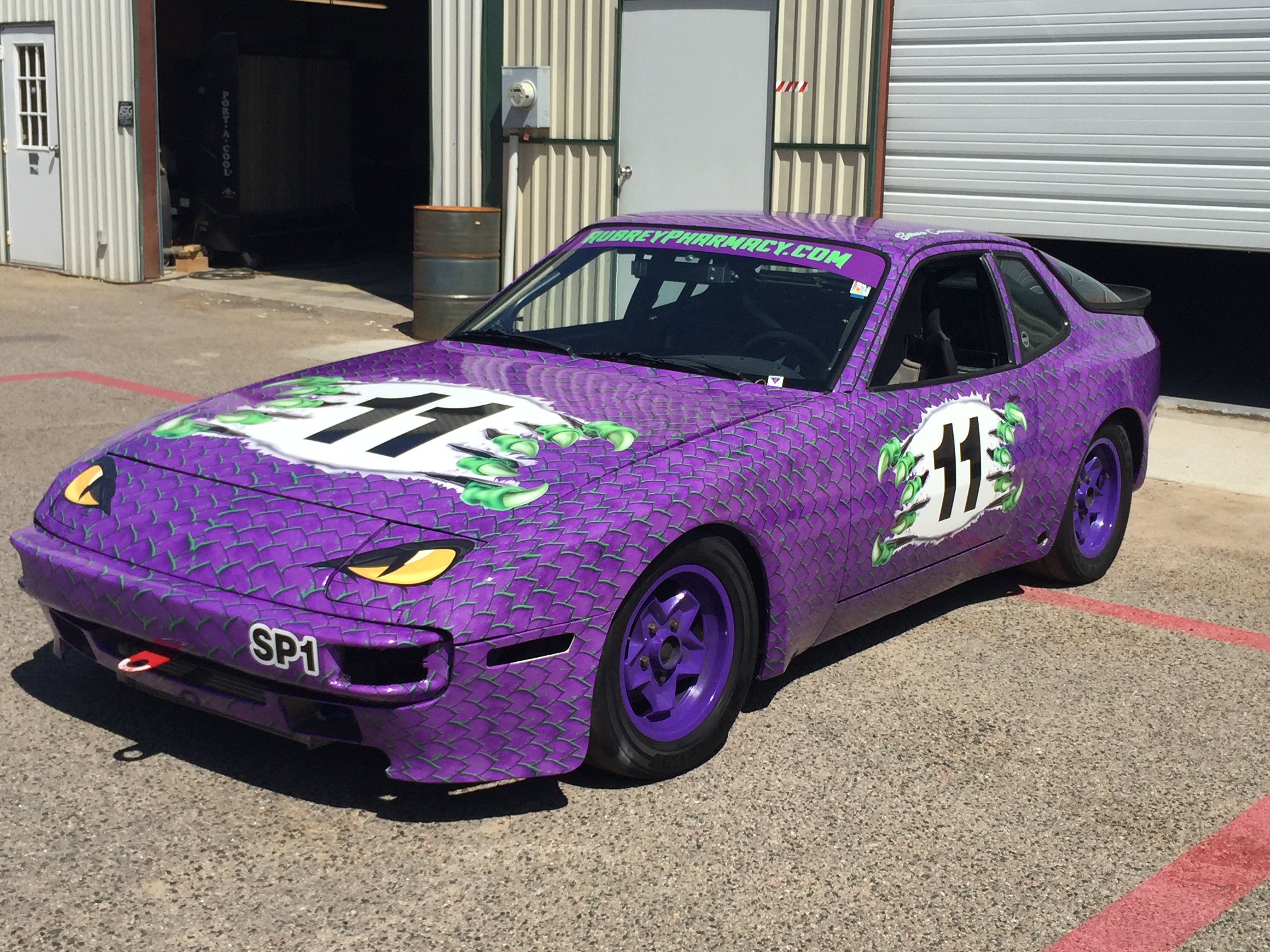 Custom Race Car Wrap