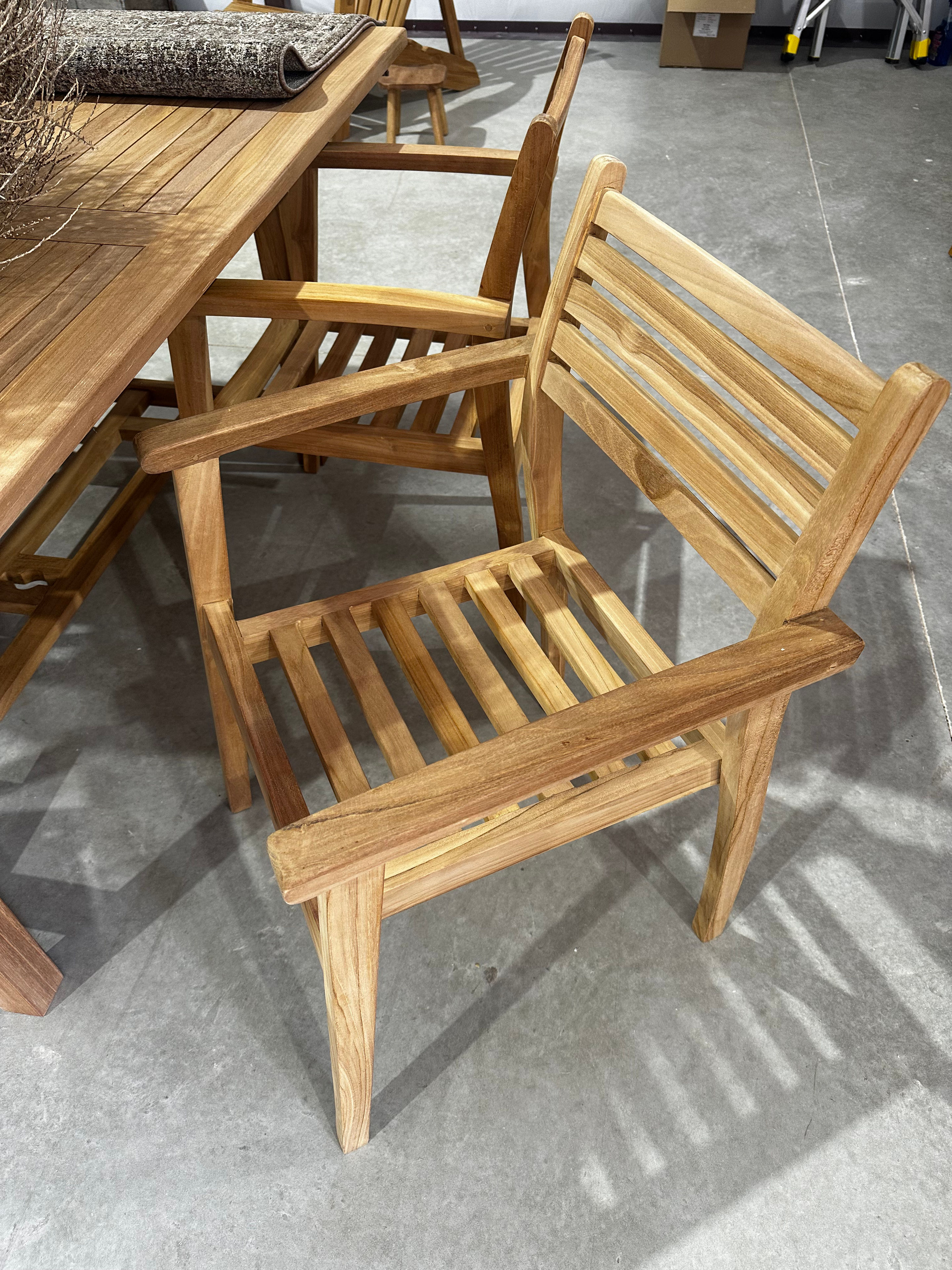 Fireside dining chair