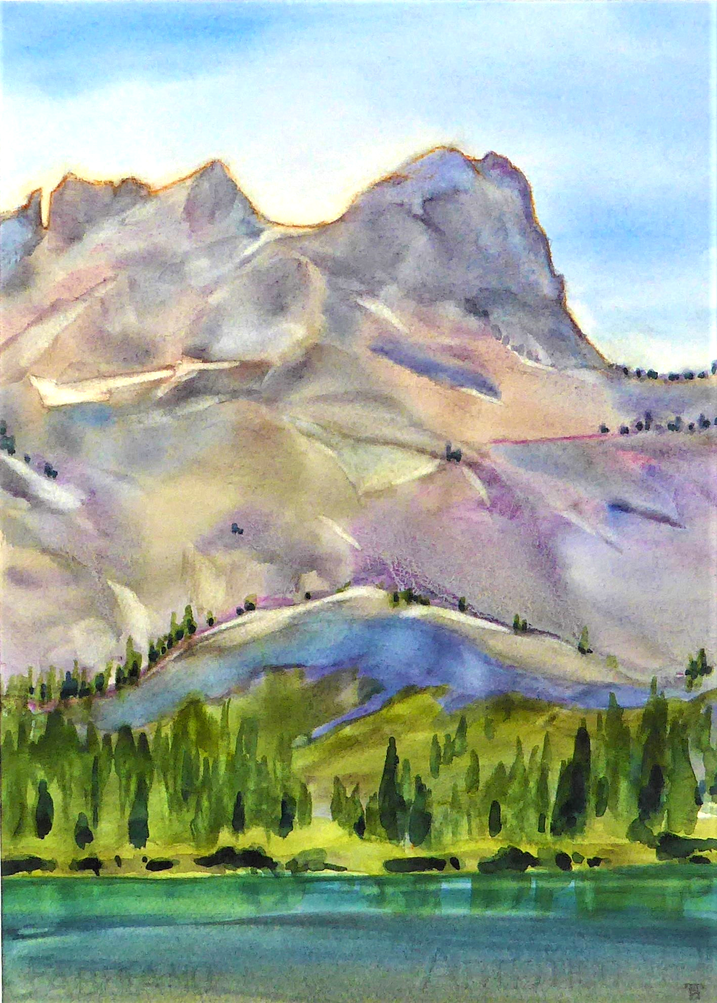 Sierra Buttes Afternoon