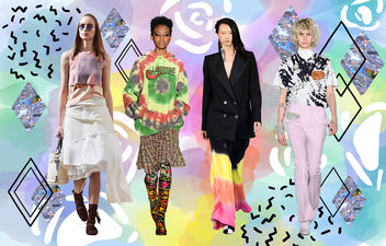Are we ready to welcome the return of the tie-dye trend, this Summer 2017?