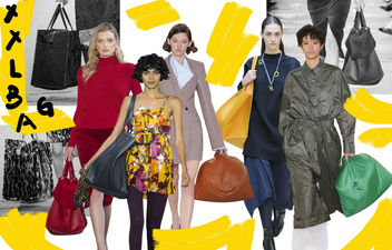 The bigger the better: XXL bags are back and we are in heaven