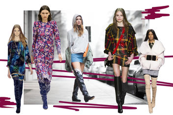 How to wear overknees without looking overdressed