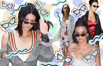 TREND: extremely cat eye sunglasses