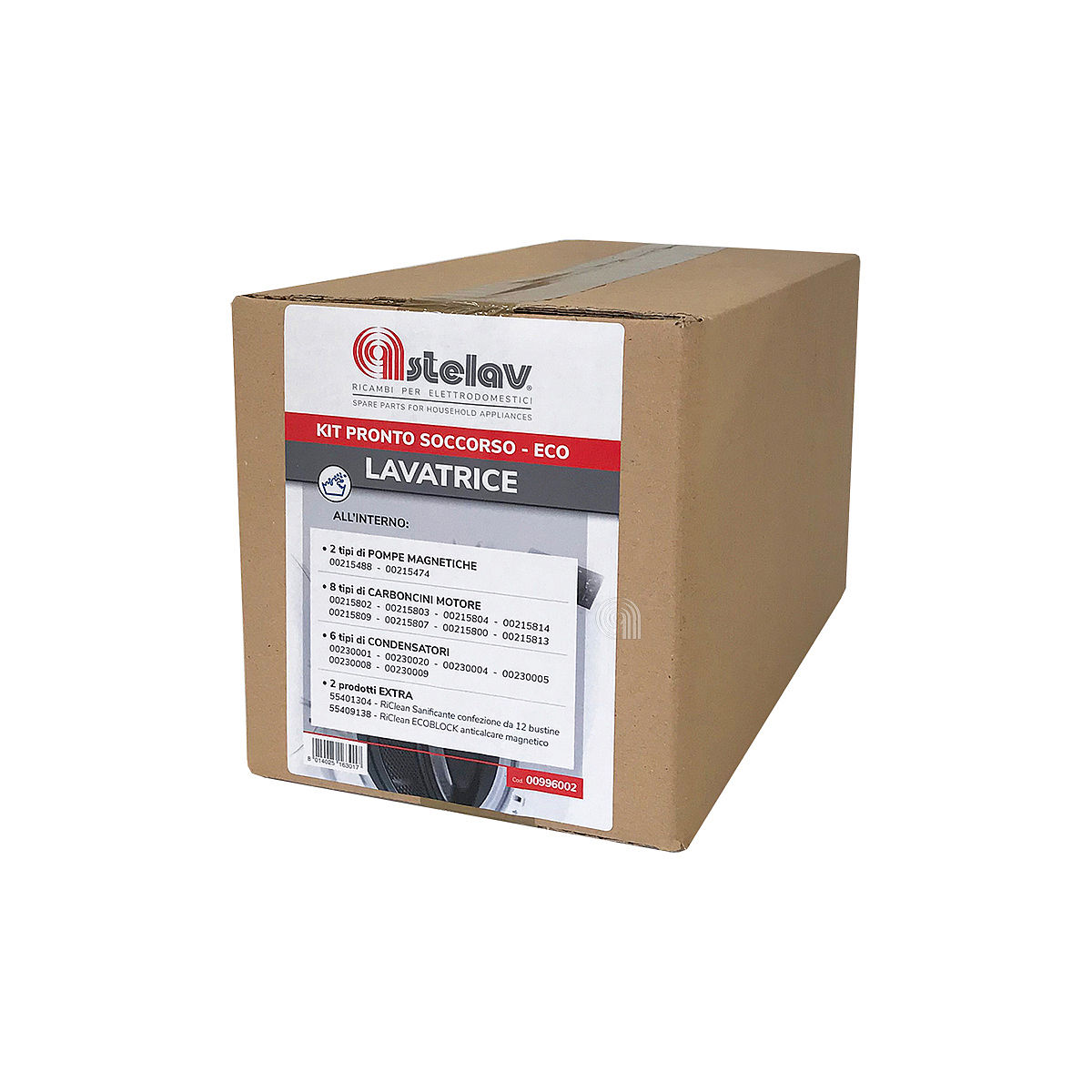 KIT PRONTO INTERVENTO LAVATRICE - ECO ASTELAV 00996002