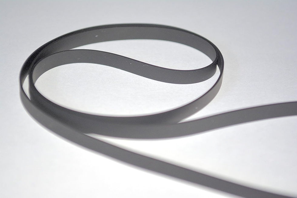 Miniatura: Cinghia di trasmissione per piatto giradischi. per Pioneer PL31D. PL100. PL115D.