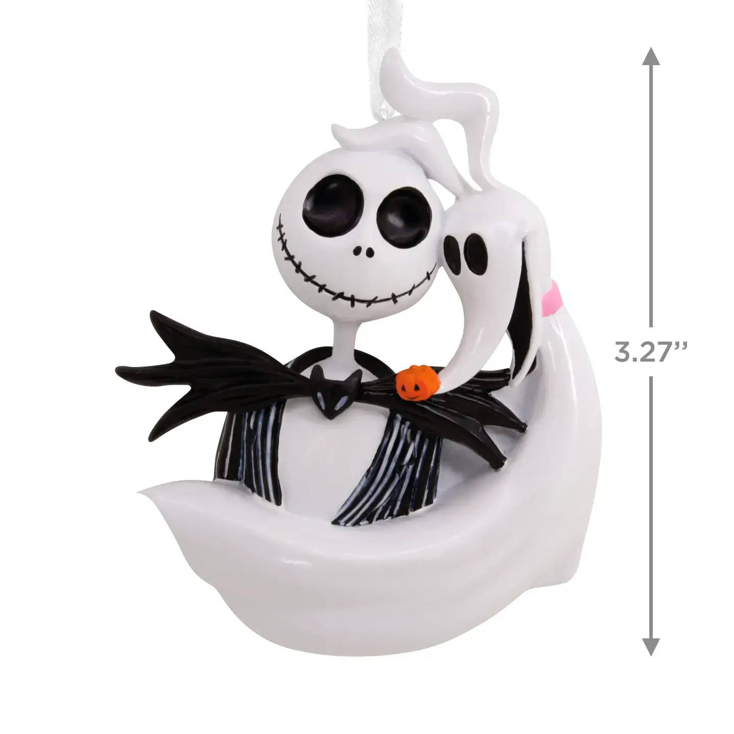THE NIGHTMARE BEFORE CHRISTMAS..JACK & ZERO HANGING DECORATION