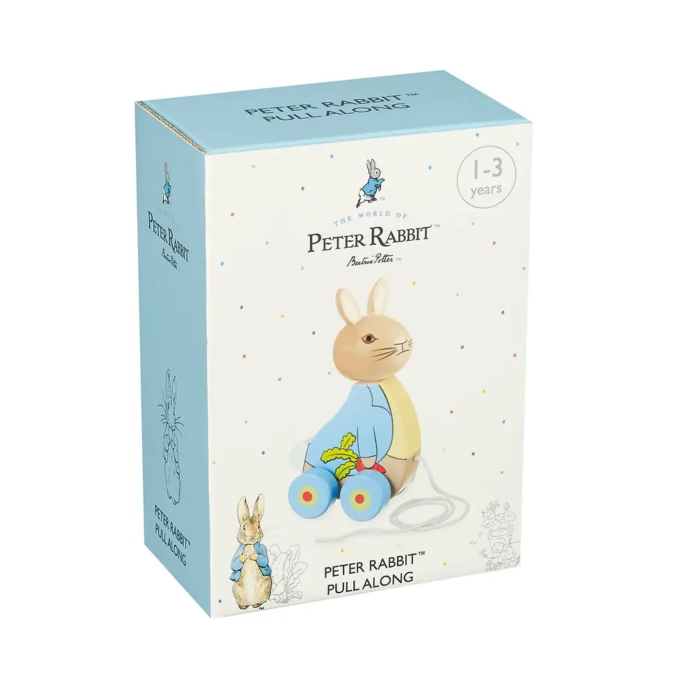 Thumbnail: PETER RABBIT WOODEN PULL ALONG