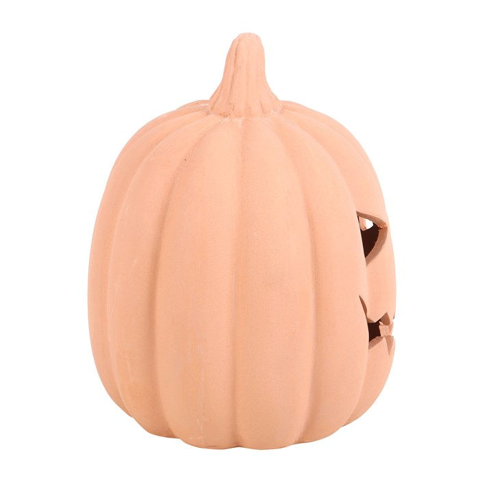 Thumbnail: 15cm Terracotta Pumpkin Ornament
