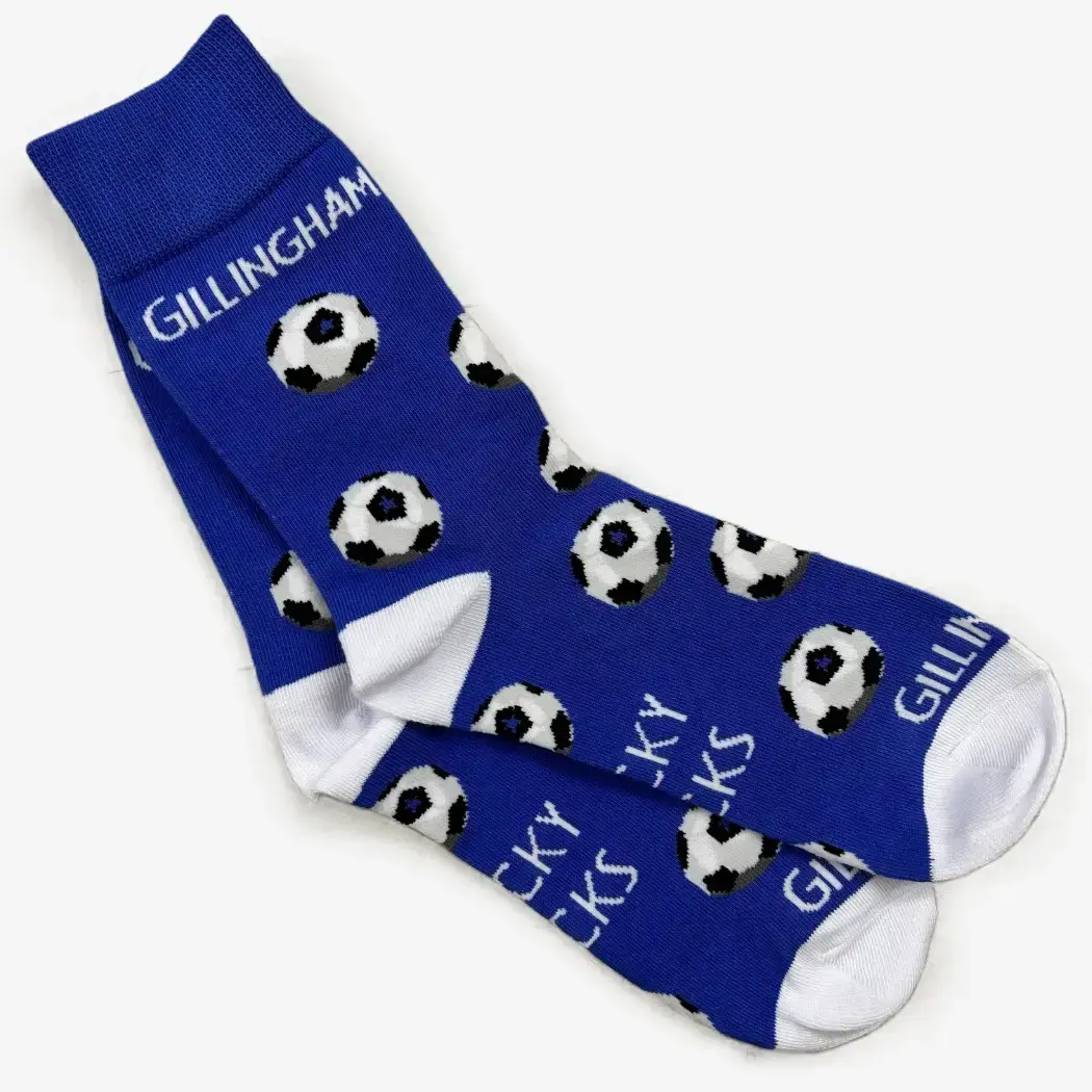 GILLINGHAM FOOTBALL LUCKY SOCKS