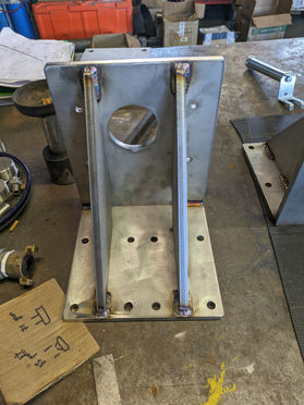 Création d'équerre inox mecano soudé