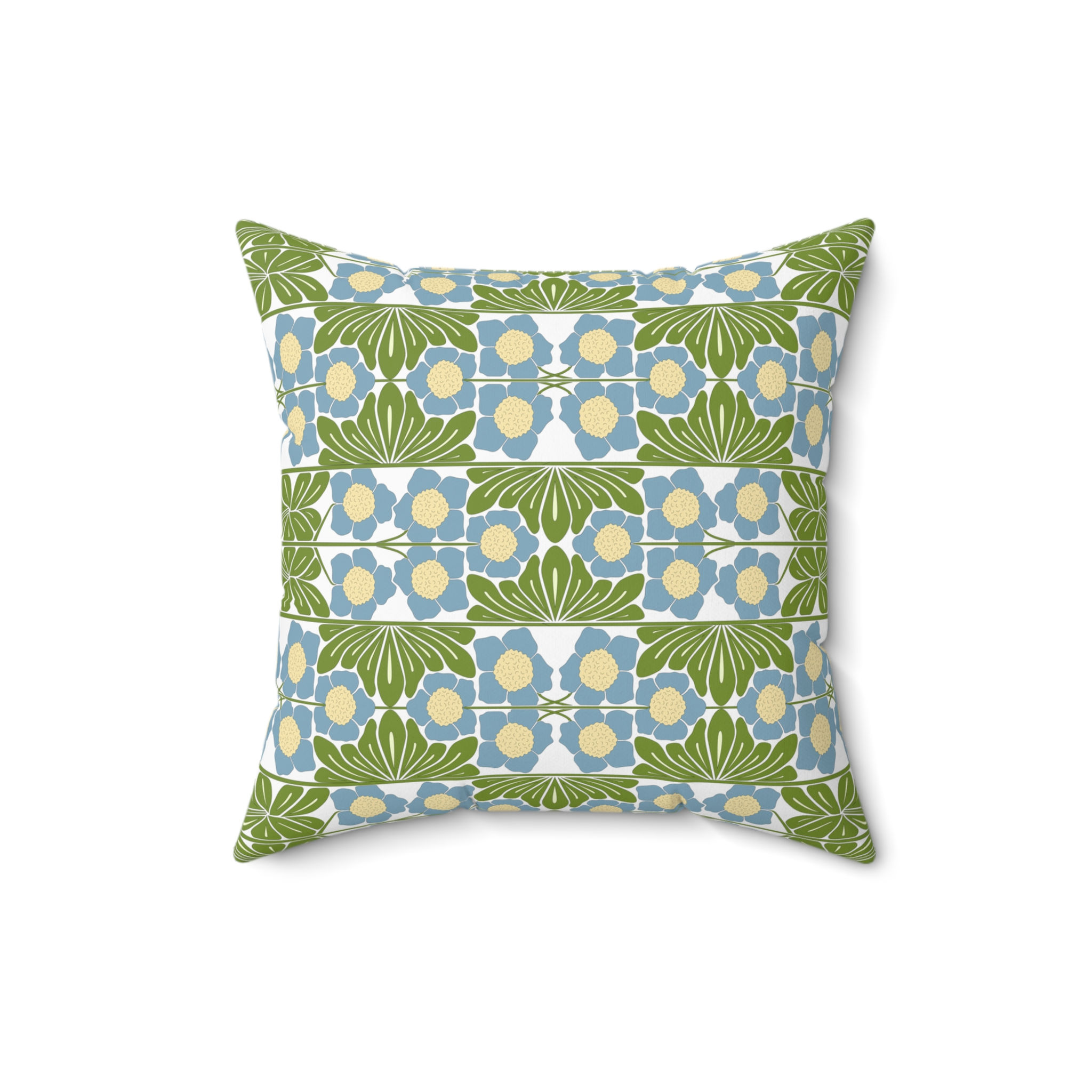 Himalayan Blue Poppy - accent cushion