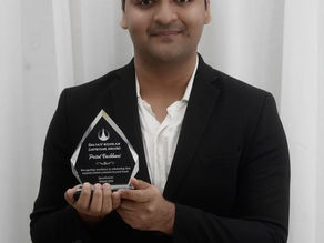 Pritul Vachhani wins first ever Delta-V Scholar Capstone Award for Winter 2025