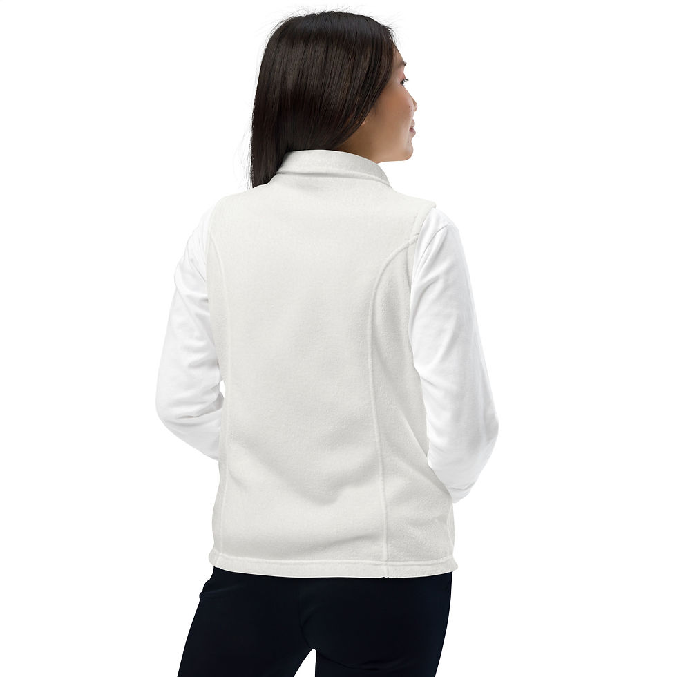 Thumbnail: Women's Columbia Fleece Spacebourne Logo Vest - Gives Super Tech Bro Vibes!