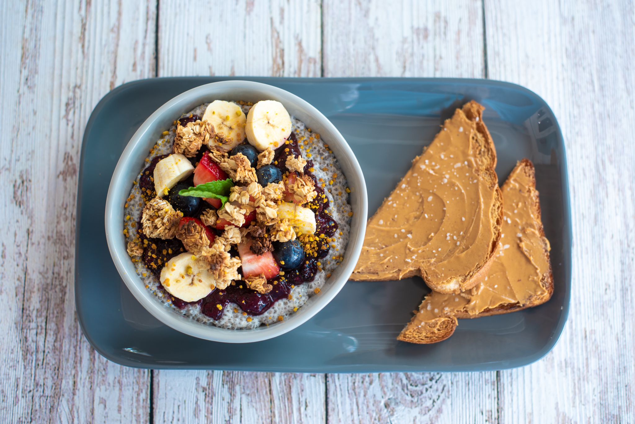 Arranged Food and Objects