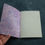Thumbnail: Pink & purple butterfly A6 lined notebook